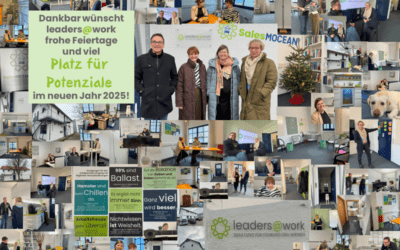 leaders@work wünscht frohe Feiertage und ein gutes neues Jahr!
